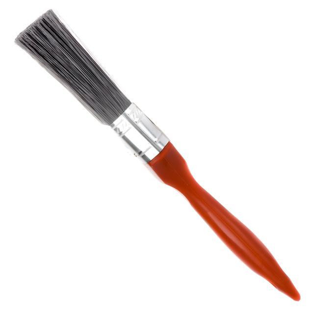 Пензель флейцева "Лакра", 76*18*76 мм, пластикова ручка INTERTOOL KT-1476 Київ - фото 2