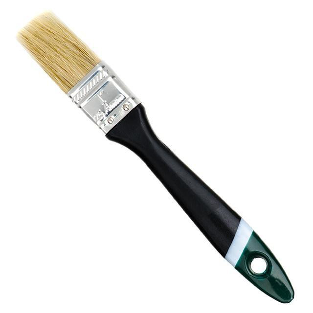 Пензель флейцева 25 * 10 * 38 мм, пластикова ручка INTERTOOL KT-1325 Київ - фото 3