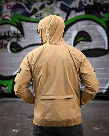 Городская Ветровка Stone island карман coyot 4 ДЛ7036 Киев