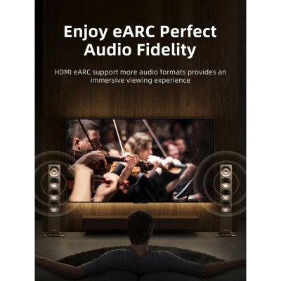 Кабель мультимедийный HDMI M to HDMI M 30.0m V2.1 AOC Cabletime (CA914050) Винница - изображение 7