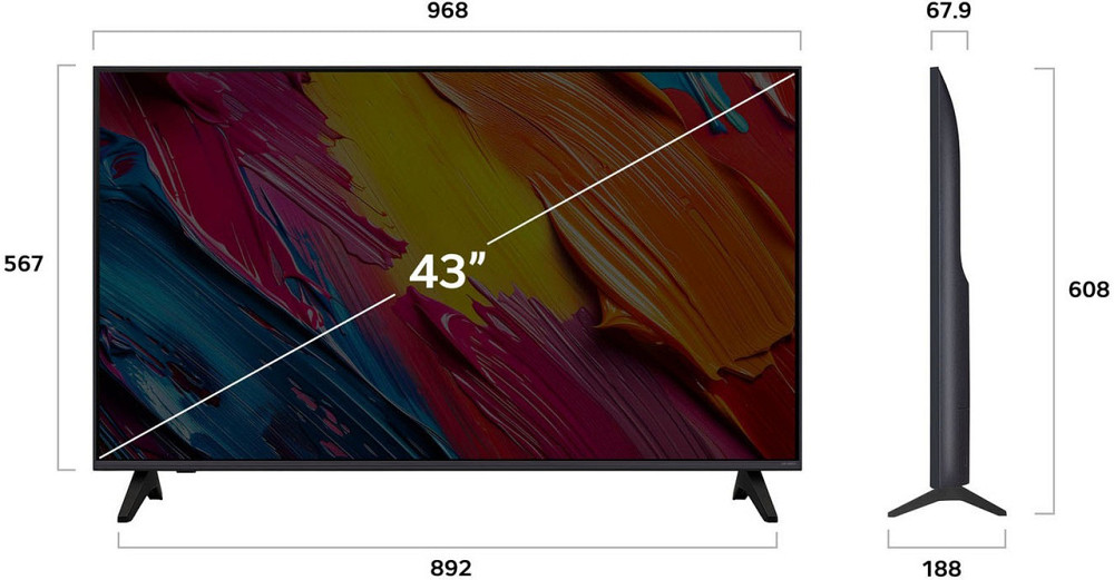 Телевізор LG 43QNED70A6A ( 17158 ) Харків - фото 4