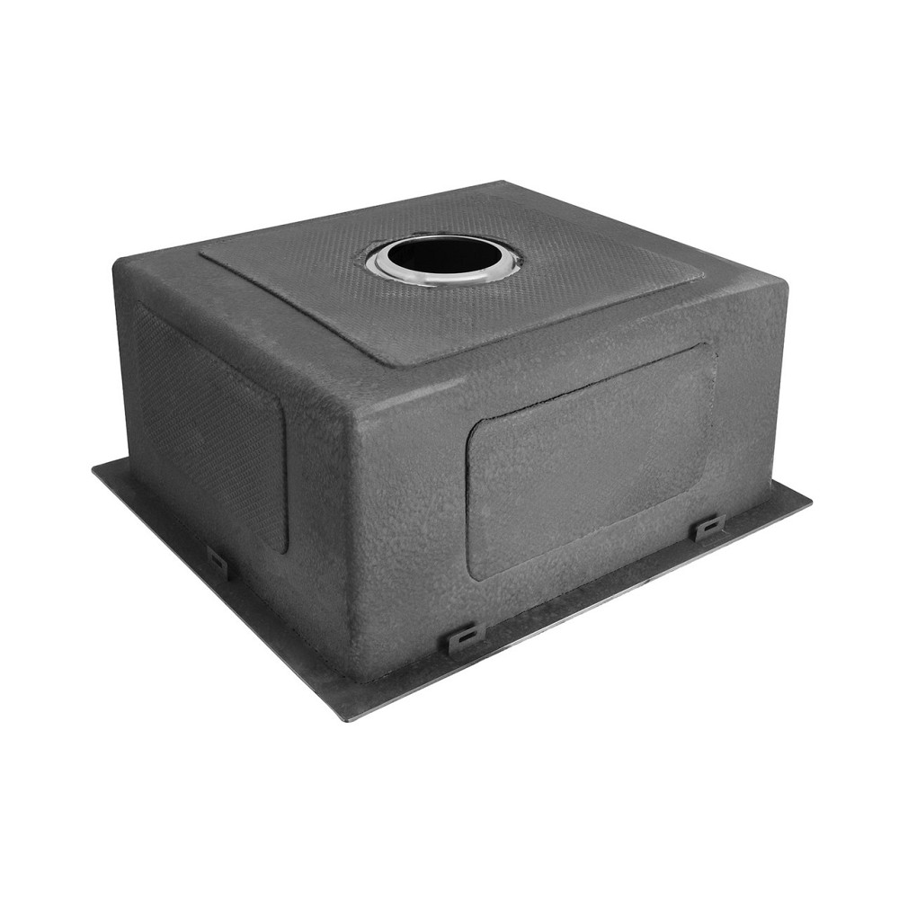 Кухонная мойка с нержавеющей стали Kroner KRP Gebürstet - 48х43HM ​​(3/1 мм) Киев - изображение 7