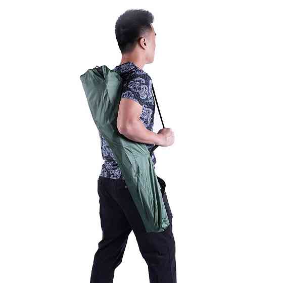 Складное кресло для рыбалки до 100 кг, с чехлом, Темно зеленое / Раскладной стул для кемпинга и пикника Киев