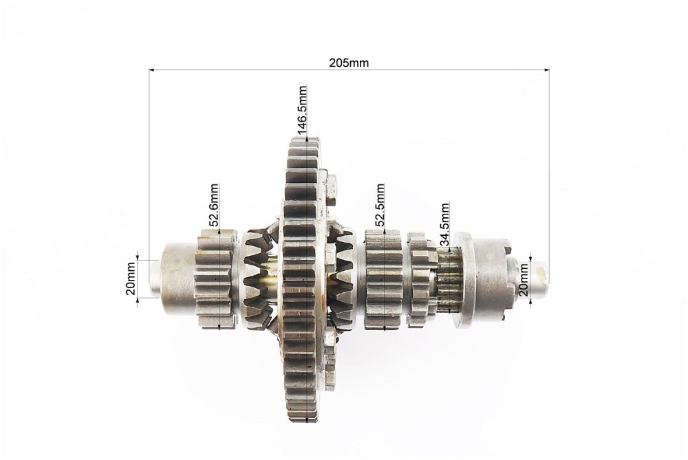 Диференціал у зборі Z-47, Z-15x16, Z-11, Z-16 JR-Q12E (120-1), з блокуванням, без шпонки Київ - фото 3