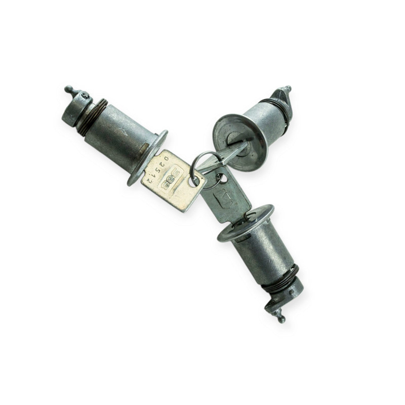 Замок ЗАЗ Таврия Пикап личинка дверей 3 ключа (к-кт 3 шт) дверей Мукачево - изображение 1