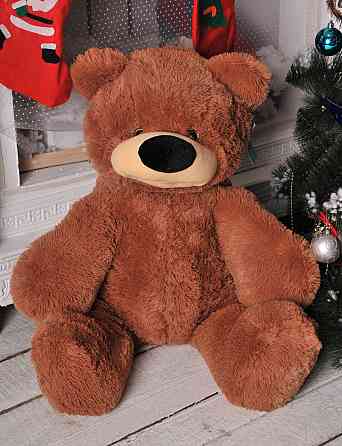 Мягкая игрушка мишка Алина Бублик 70 см коричневый Киев