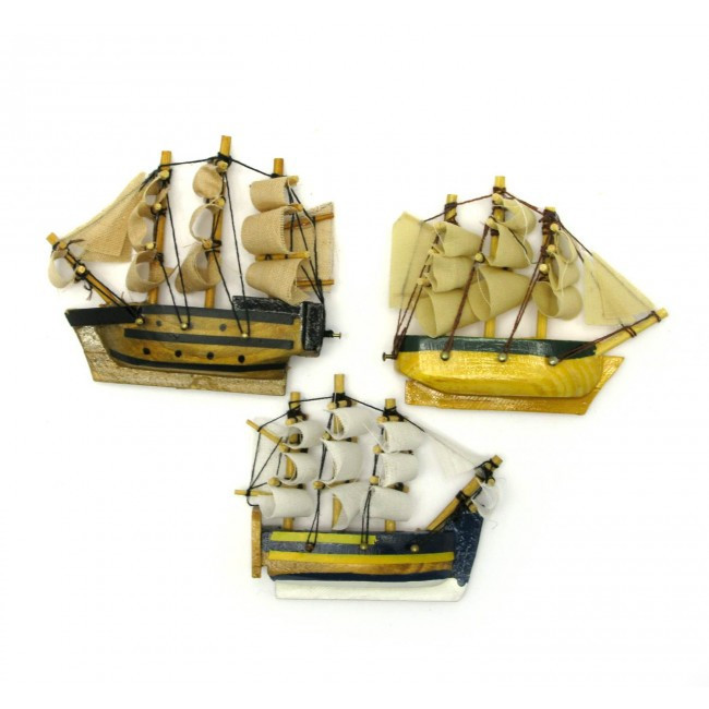 Магніт на холодильник морський Корабель Київ - фото 1