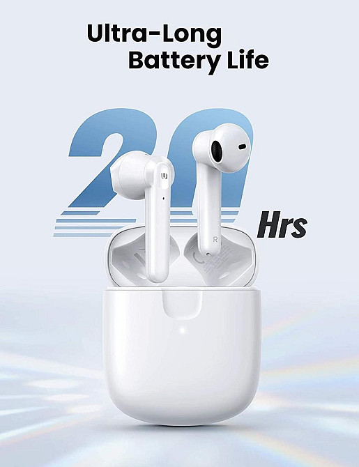 Bluetooth-гарнітура Ugreen WS105 White (80652) Білий Харків - фото 7