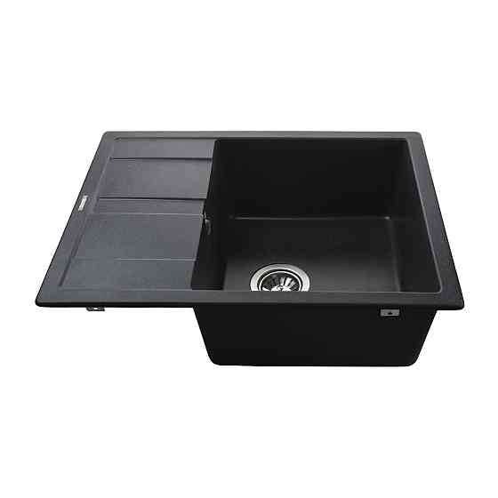 Гранітна мийка Globus Lux ONE графіт 650х500мм-А0001 Киев