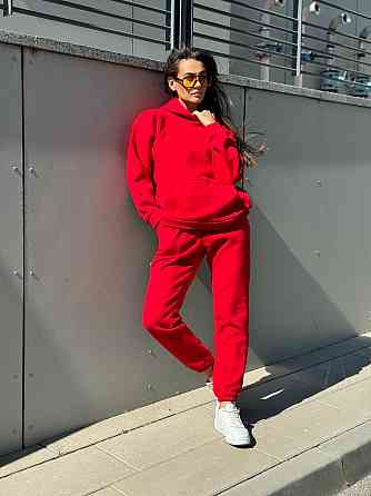 Теплый костюм женский Красный XS/S Харьков