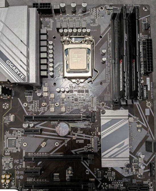 Мощный комплект для игрового ПК s1200 GIGABYTE Z590D i7-11700 32GB DDR4 SSD m.2 512GB. Харьков - изображение 3