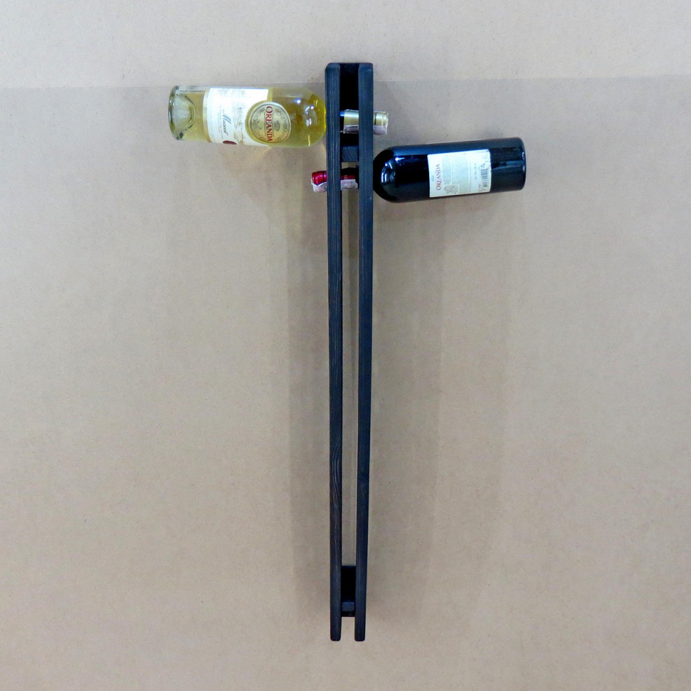 Настенная винная полка 