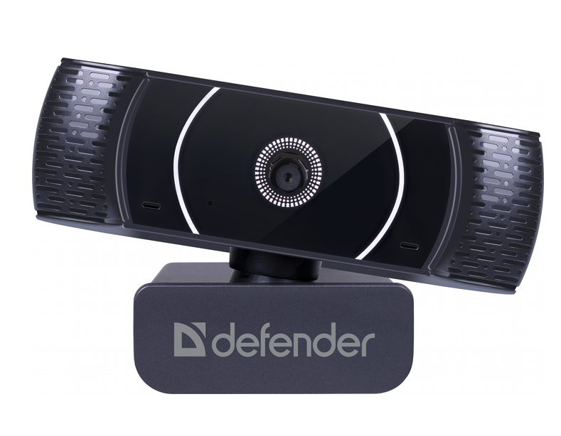 Веб-камера Defender G-lens 2590 QHD 2K 3.7Мп 1440p с прищепкой Черный Винница - изображение 4