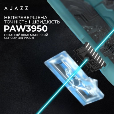 Мышка Ajazz AJ159 APEX Wireless/Bluetooth/USB Blue (AJM159-A-BLUE) Винница - изображение 6