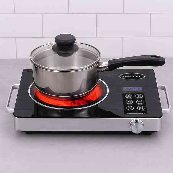 Настольная плита инфракрасная на 1 конфорку,3500Вт,SK-07073 SBR Киев