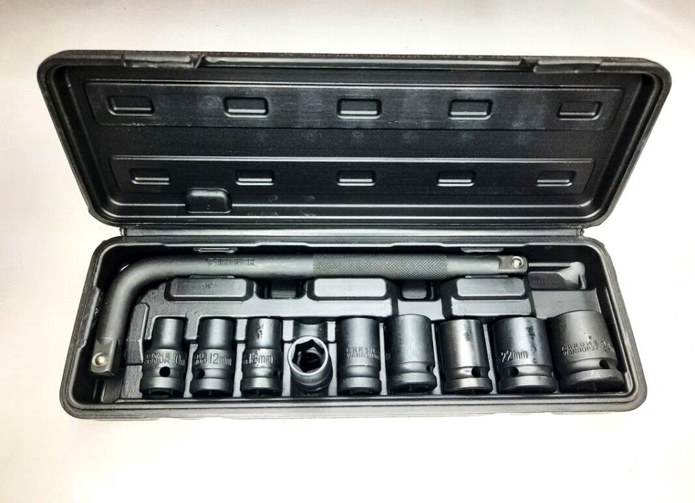 Набір головок 10 пр. 1/2" 8-17 Stanley Винница - изображение 1