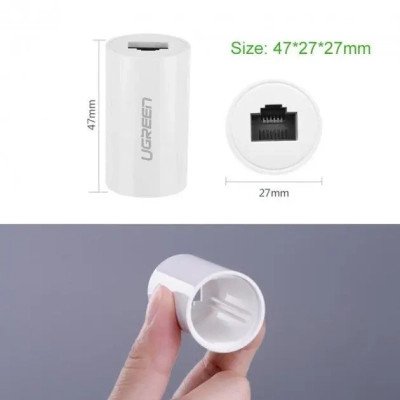 Зрощувач RJ-45 NW116 Ethernet Connector White Ugreen (20391) Вінниця - фото 7