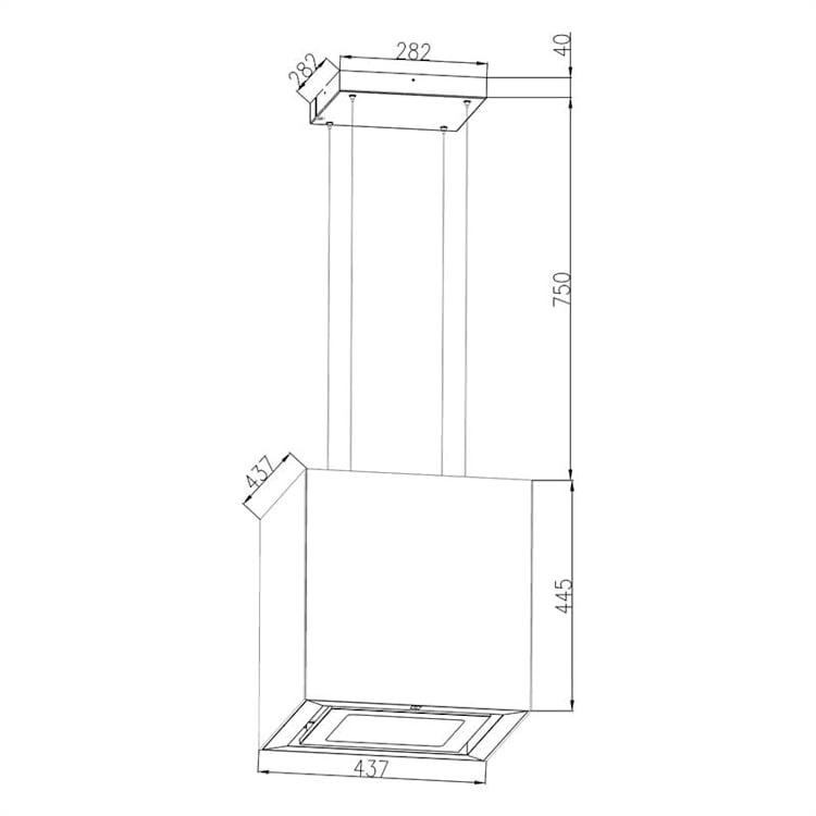 Витяжка підвісна Klarstein (Німеччина) Рівне - фото 7