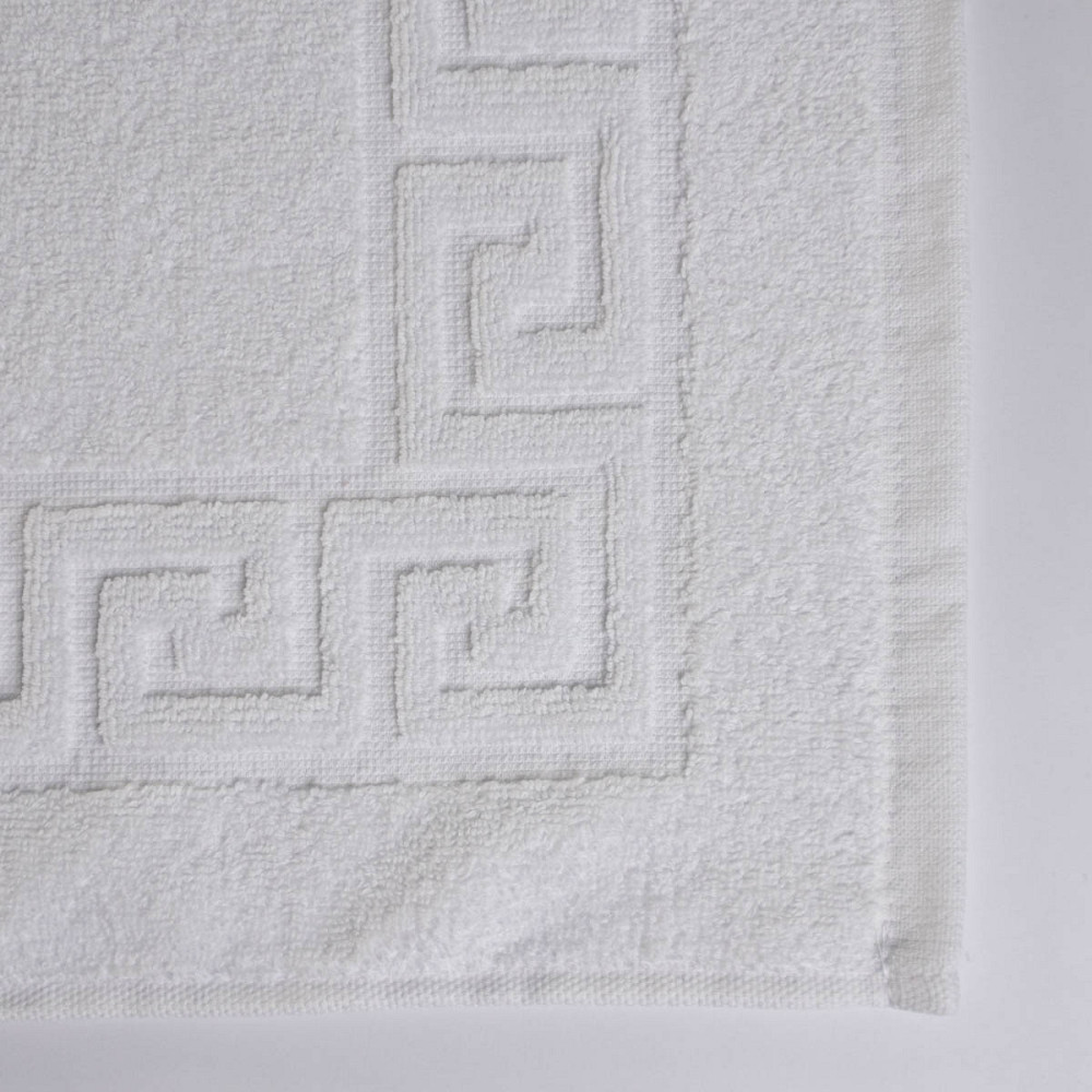 Махровий рушник для ніг GM Textile 50х70см 700г/м2 (Білий) Суми - фото 8