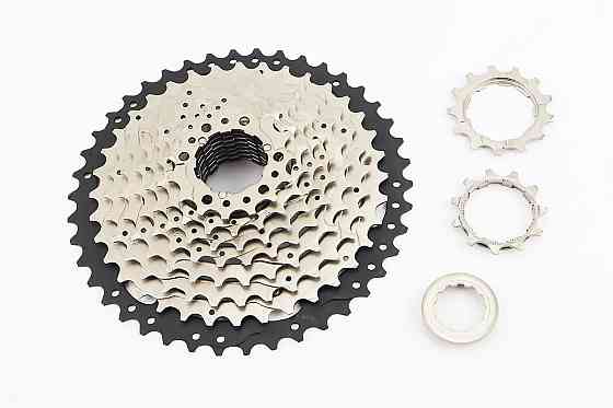 Касета 10зв. 11.13.15.18.21.24.28.32.36.42Т (трансмісія 1/2х10) Freewheel, сріблясто-чорна Київ