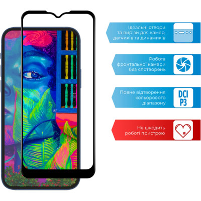 Стекло защитное ACCLAB Full Glue Samsung A03S (1283126515330) Винница - изображение 4