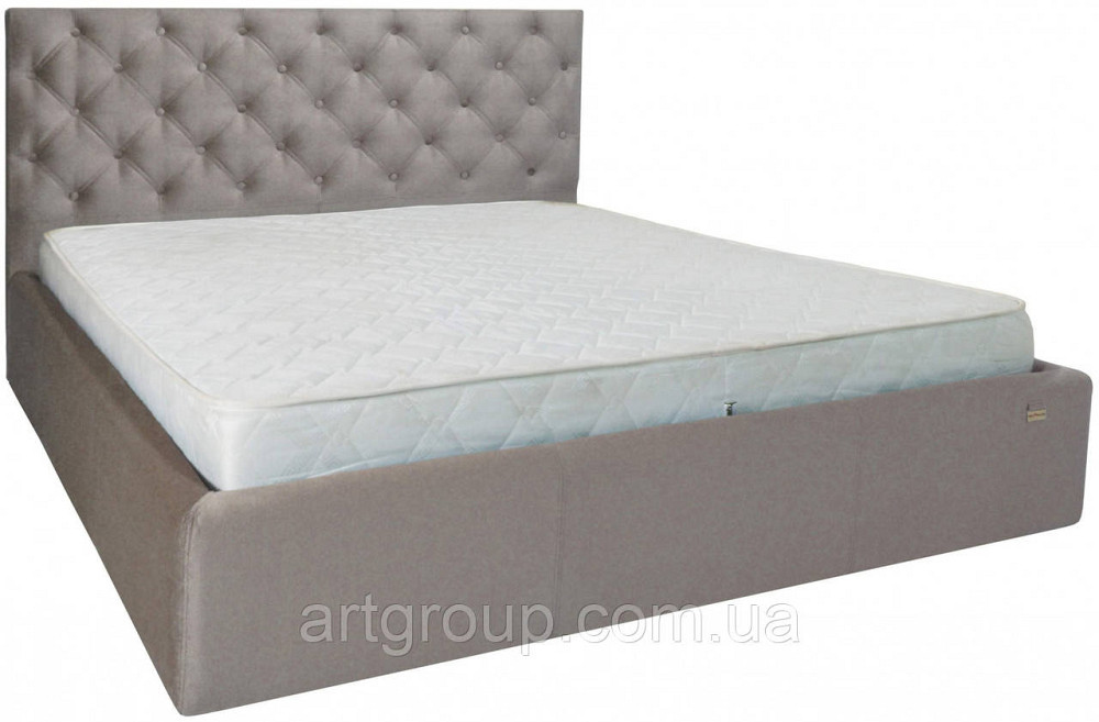 Кровать Coventry Standart 140 х 200 см Missoni 008 Серый Днепр - изображение 14