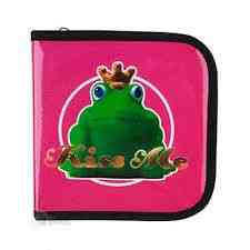 Сумка для CD дисків "Kiss Me" рожева для 24 шт. Рівне