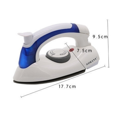 Дорожня складана праска Sokany SK-6047 3 режими 700Вт з відпарюванням Вінниця - фото 4