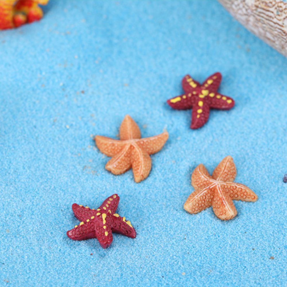 Декоративная Морская звезда для флорариума, минм-сада, микроландшафта, песочного стола, аквариума Красная Одесса - изображение 2