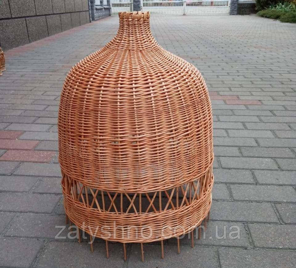 Світильник плетений з палицями знизу Київ - фото 1