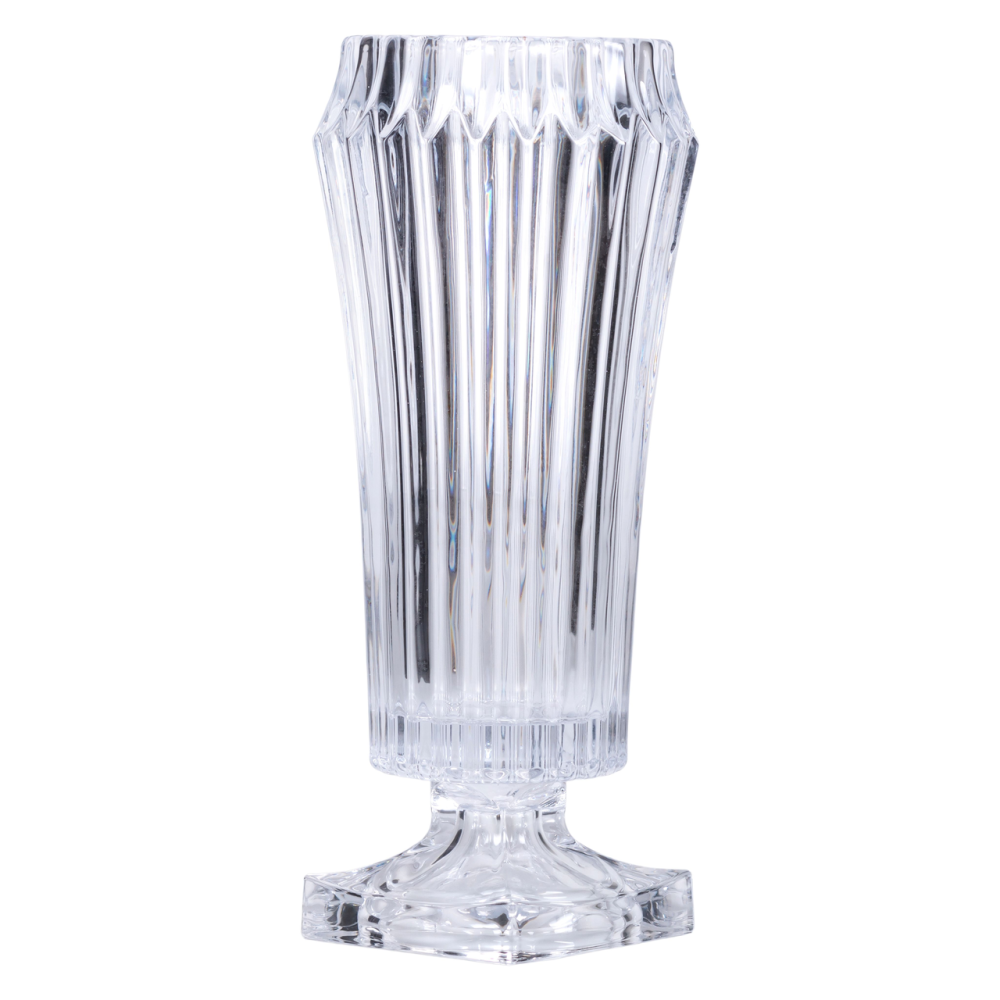 Yiwu Ваза для квітів кругла 34.5 см скляна декоративна ваза з товстого скла 1.8 л HP-19-141 Киев - изображение 2