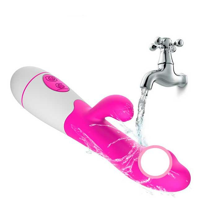 Вибратор двойной кролик USB – Розовый - Вибраторы Винница - изображение 5