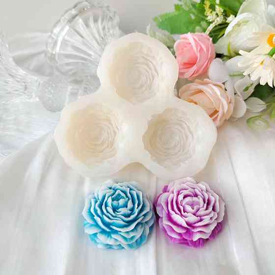 Силиконовая форма для изготовления свечи, молд 95 х 105 х 27 мм для изделий из воска пчелиного, соевого и парафина Каменец-Подольский