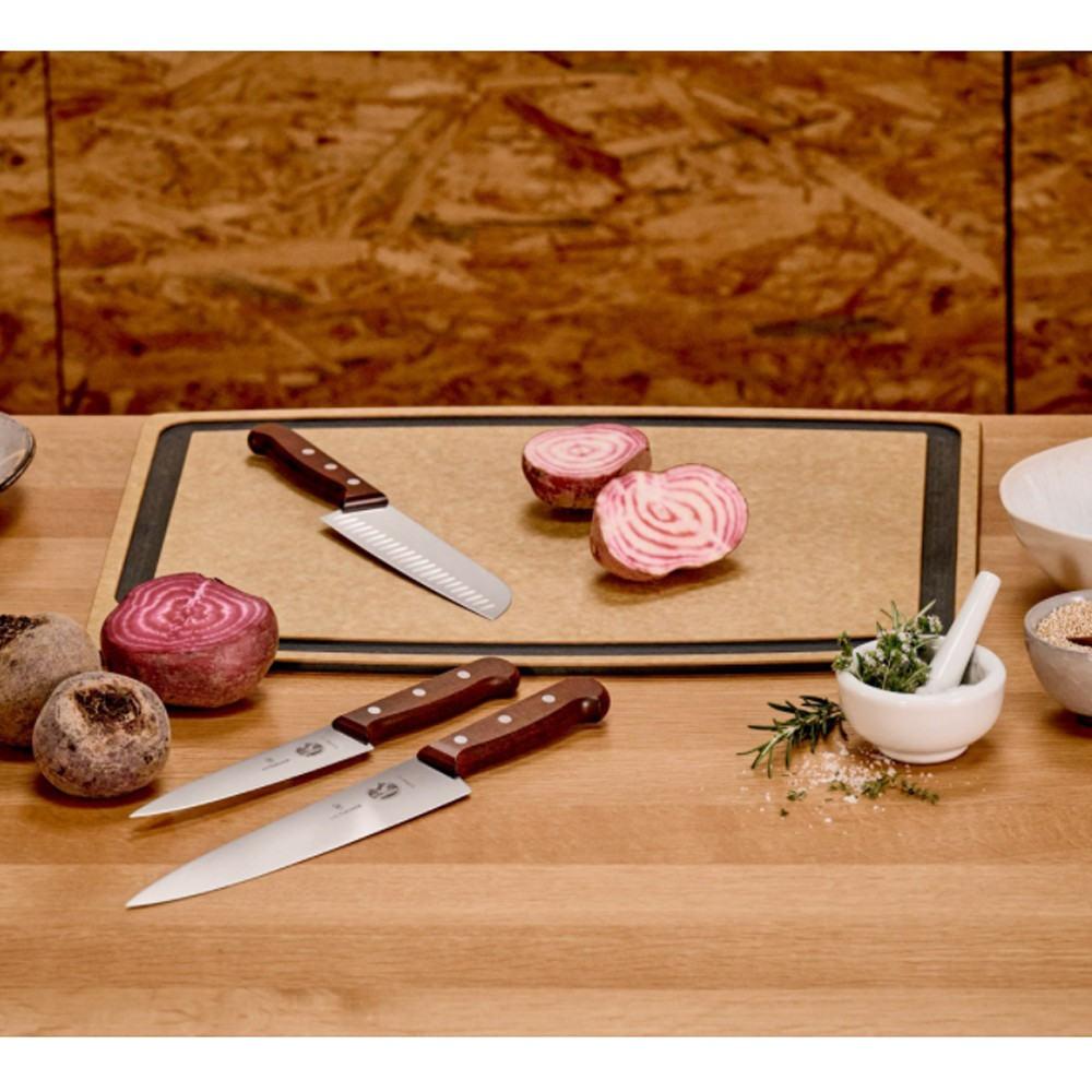 Разделочная доска Epicurean Gourmet (размер M) 445 x 330 x 9 мм Коричневая Винница - изображение 5