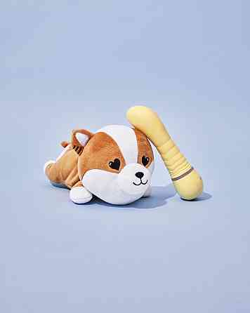 Вибратор для точки G TOYS+ с кейсом в виде собачки сиба-ину Friday Bae (Франция) Sex Aura Киев