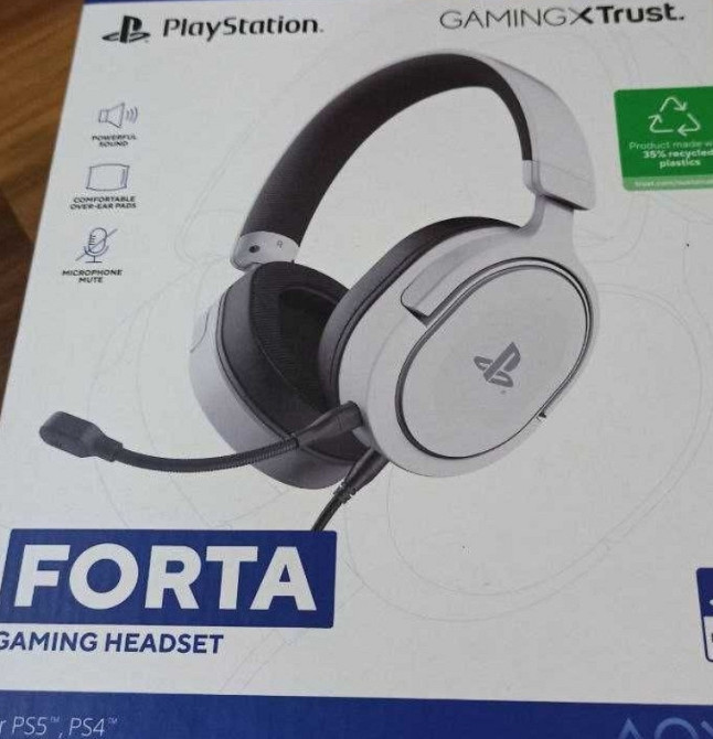 Гарнитура Trust GXT 498 FORTA for PS5 White. Київ - фото 3