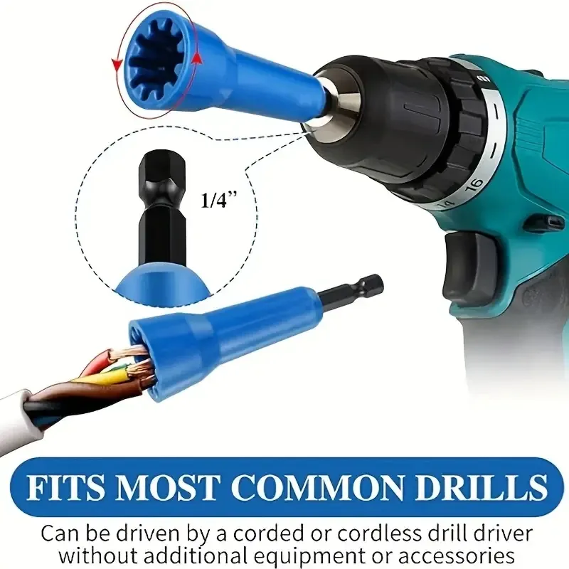 Насадка для скрутки и зачистки проводов Киев - изображение 11