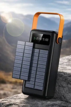 Внешний аккумулятор / Повербанк YM-636CX 60000mAh / Power Bank SOLAR 4хUSB Коломыя
