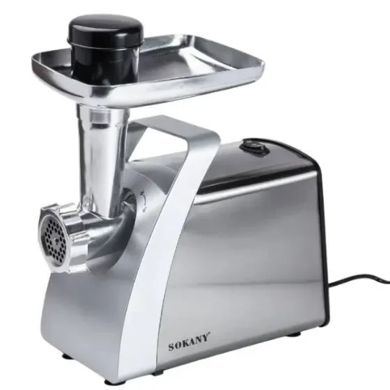 Потужна електрична М'ясорубка SK-06006 3800 Вт для дому з надійними ножами та сучасним дизайном Одеса