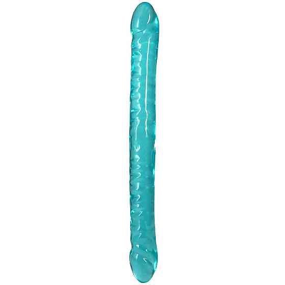 Фаллоимитатор двусторонний Doc Johnson Crystal Jellies Double Dong Sex Aura Киев