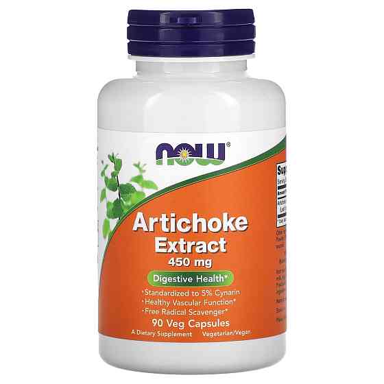 Артишок екстракт Now Foods Artichoke Extract 450mg 90 розт капс Київ