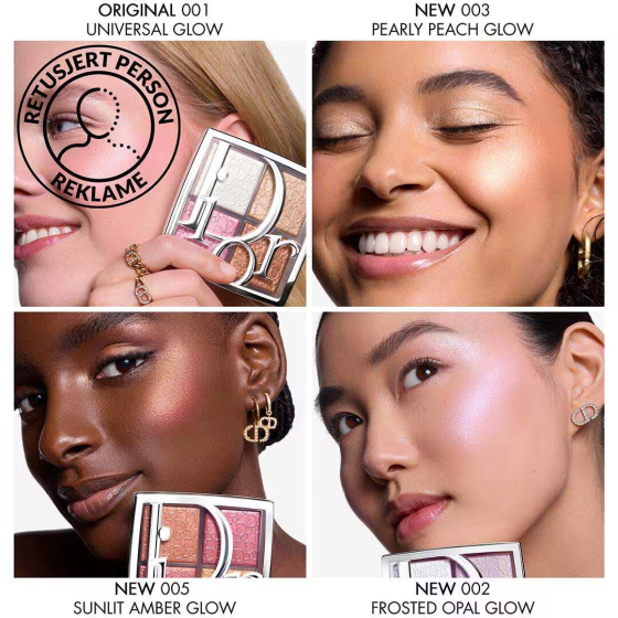 Палітра з рум'ян і хайлайтера Dior Backstage Glow Maximizer Palette Слов'янськ