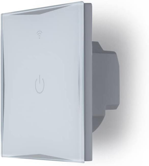 Розумний Wi-Fi вимикач світла Greenice Meamor HIT-KS-601-1, сенсорний скляний, Tuya Smart, Smart Life, Alexa, Google Assistant Київ - фото 6