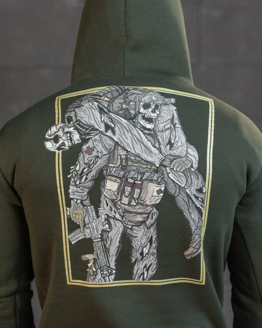 Худи CELEO на флисе Paramedic олива ВТ7993 Одесса - изображение 3