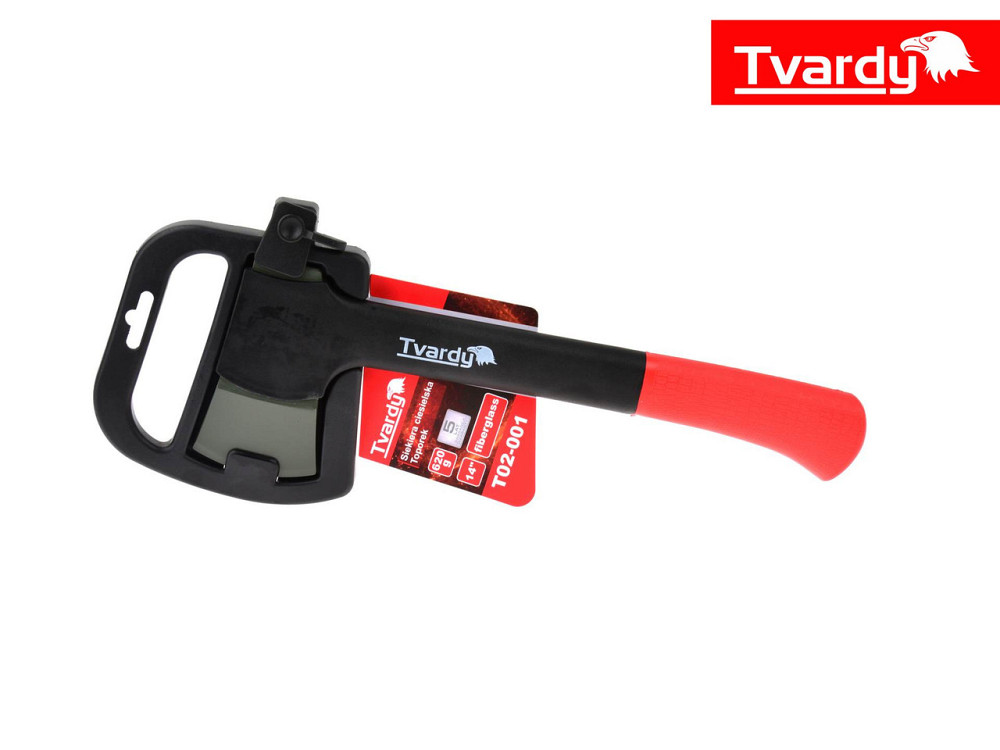 Сокира "Tvardy" вагою  620г кована з вуглецевої сталі C55 з пустотілим топорищем Киев - изображение 2