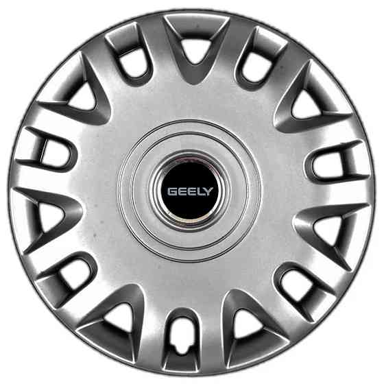 Автомобильные модельные колпаки R15 Geely 333 4шт, SJS, серебристые Киев