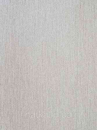 Шпалери вінілові Decoprint Breeze 0.53х10 м однотонні структурні тонка смужка під тканину жовті Київ