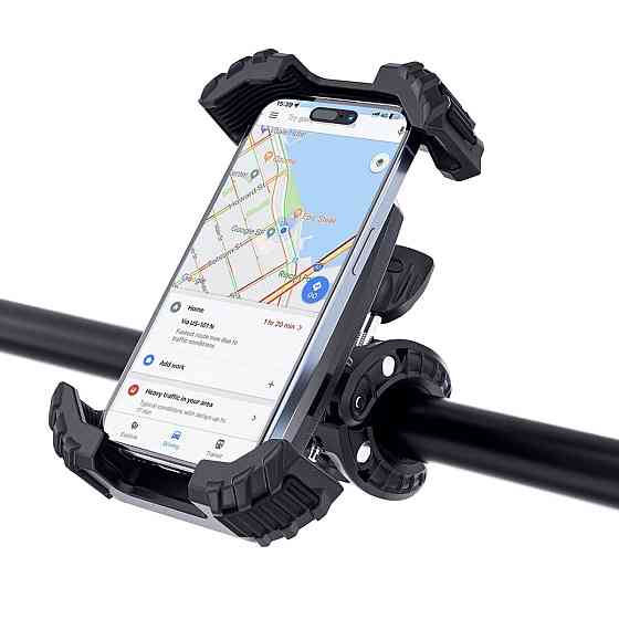 Велотримач для мобільного ACEFAST D23 bicycle phone holder Black (6974316282969) Київ