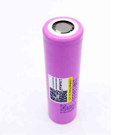 Аккумулятор 18650 Samsung INR18650-35E 3500mAh Розовый Винница