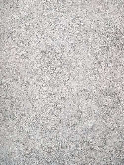 Шпалери вінілові на флізеліні гарячого тиснення DU&KA 1.06х10 вензель основа під штукатурку сірі коричневі Київ - фото 3